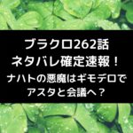 ブラクロ262話ネタバレ最新話確定速報！ナハトの悪魔はギモデロでアスタと会議へ？