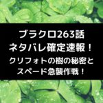 ブラクロ263話ネタバレ確定速報！クリフォトの樹の秘密とスペード急襲作戦！